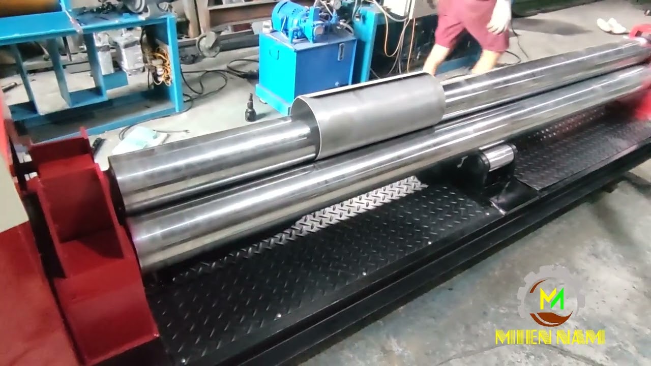 Máy lốc tôn 2m6 | Trục lên xuống bằng mô tơ | 0868045007 | Chế Tạo Máy Miền Nam