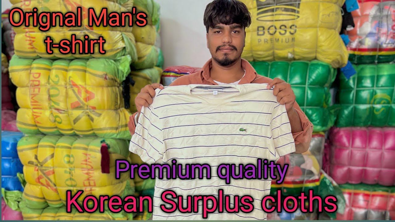 Korean Man’s T-shirt 💯 Premium quality Best rate