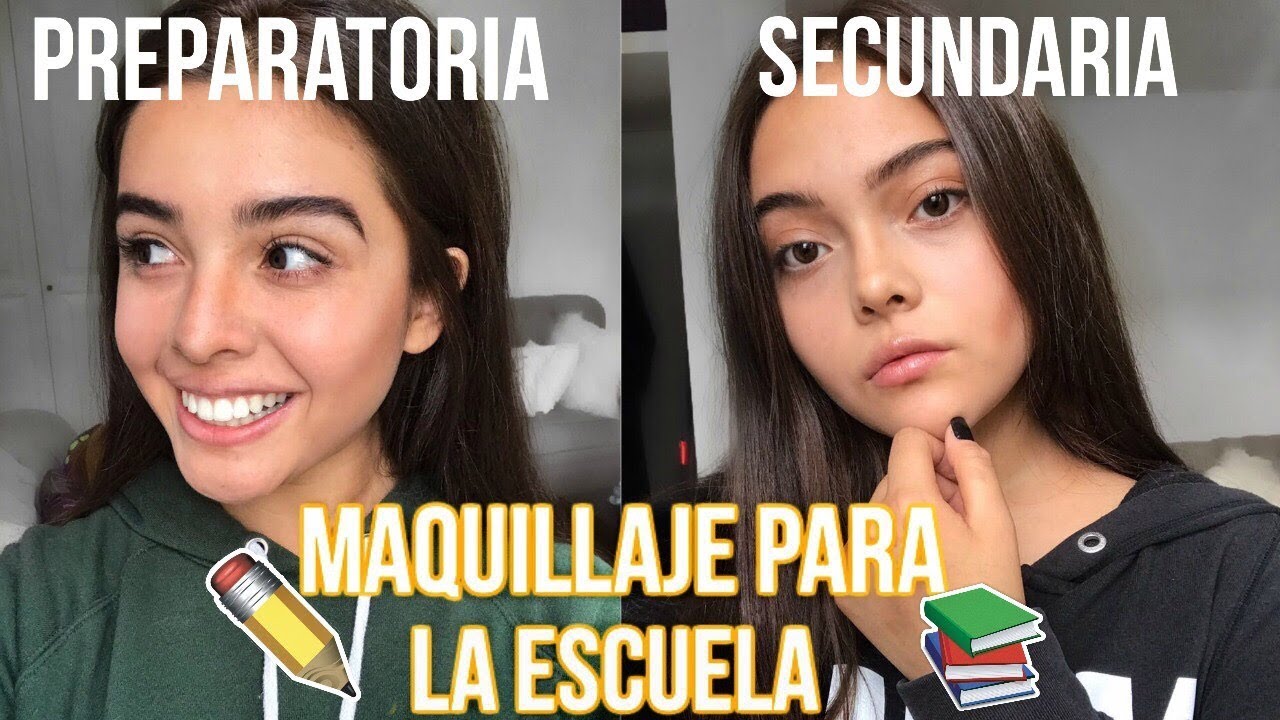 MAQUILLAJE PARA LA ESCUELA// MAJO Y ANA