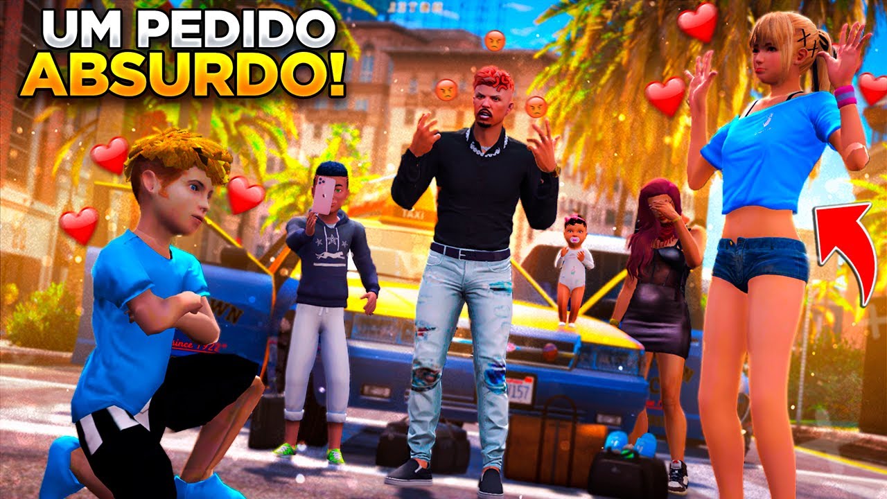 GTA V: VIDA DE RICO | KAUANZINHO ESTRAGOU NOSSA VIAGEM EM FAMILIA DEPOIS DESSE PEDIDO!!!😱 | EP#62