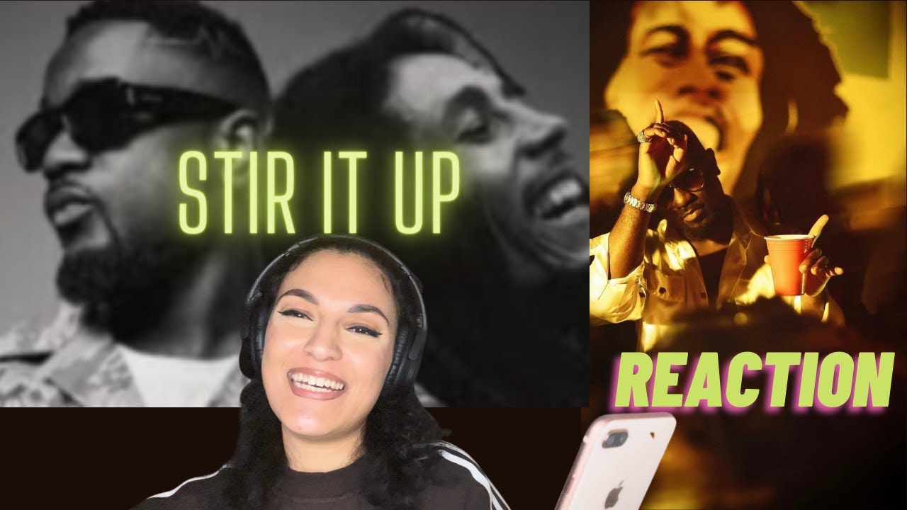 Bob Marley & Sarkodie - Stir It Up / Music video reaction