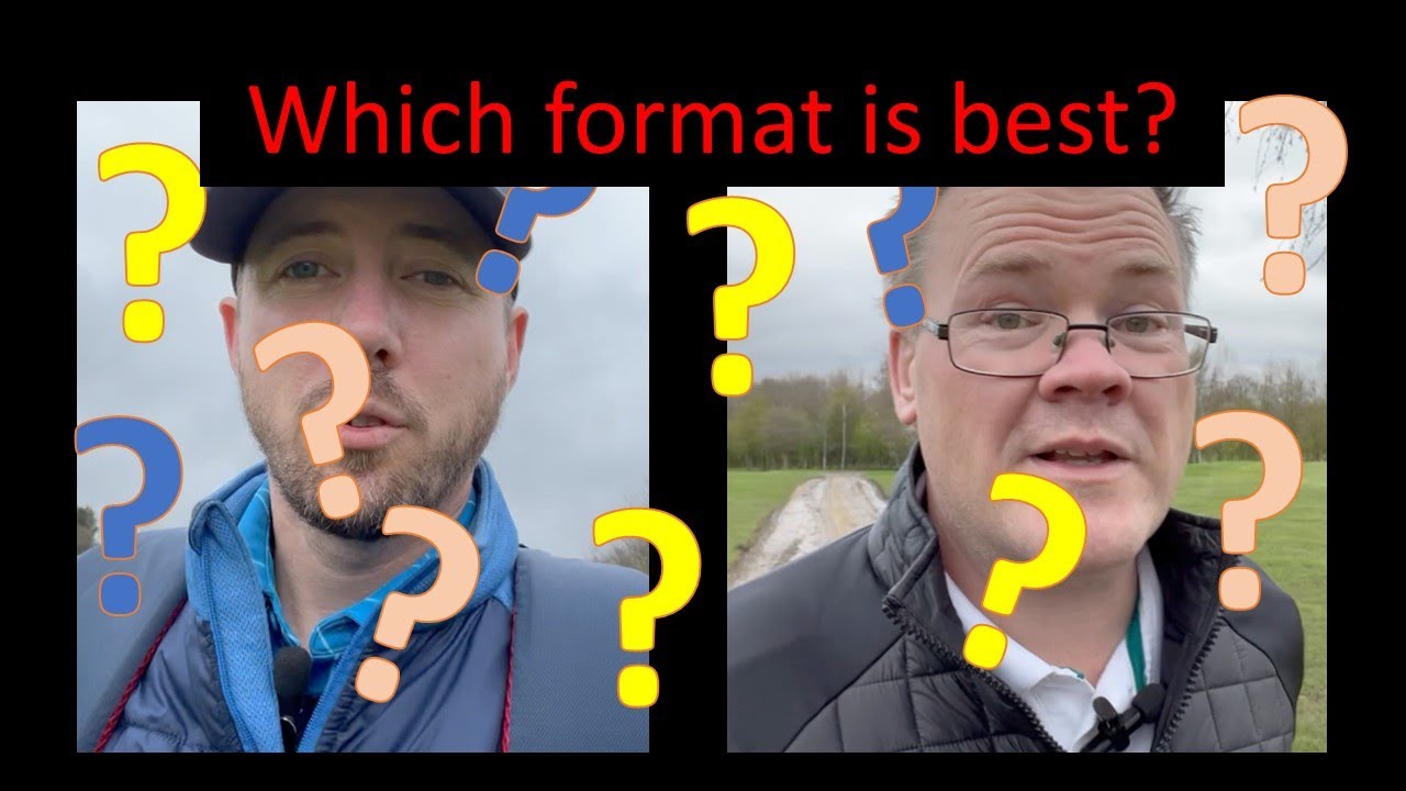 Which format of golf is right for you????