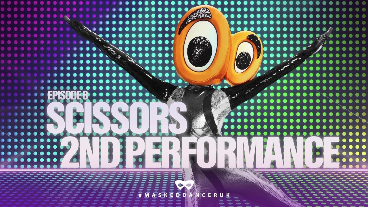 Scissors 2nd Performance of 'Wannabe' by The Spice Girls | Season 2 Ep 8 | The Masked Dancer UK