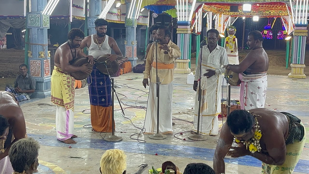 தென்னக ரயில்வே டாக்டர்.தங்கசாமி கணியான் கூத்து.