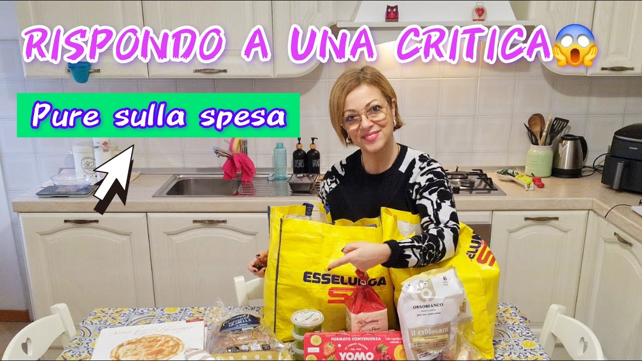 SPESA ESSELUNGA 😱CON CRITICA😱💕