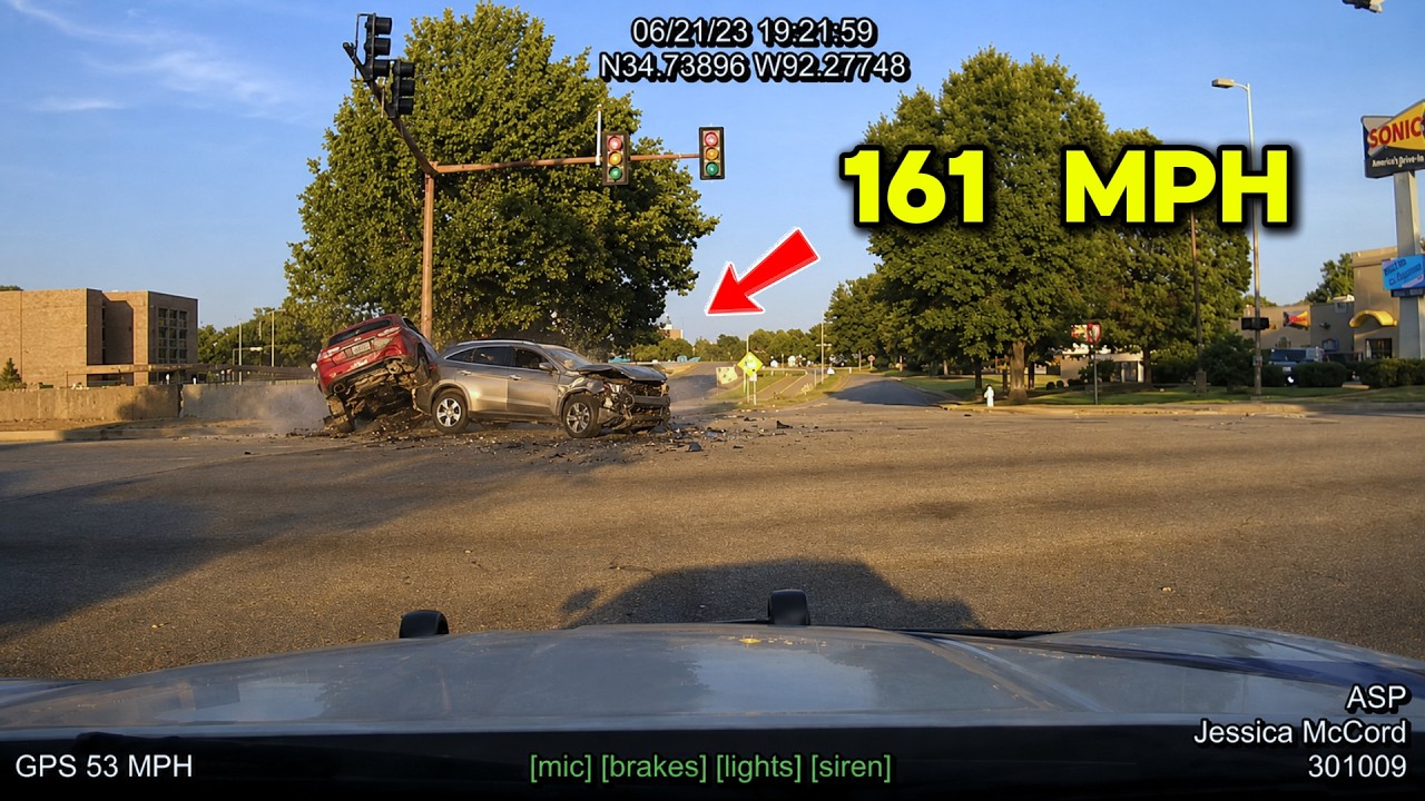 Most Dangerous High Speed Police Chases Caught on Dashcam &mdash; That Feel Like an Action Movie #41