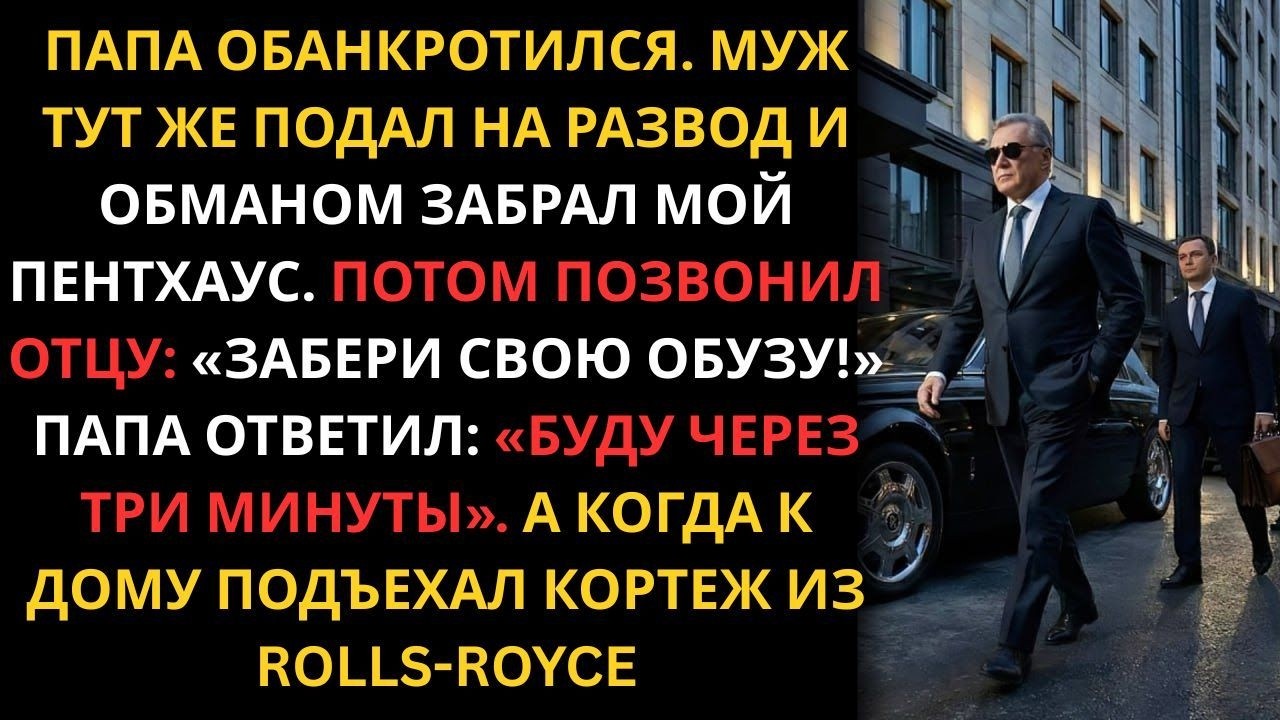 Отец обанкротился и муж сразу подал развод — пока не произошло невозможное