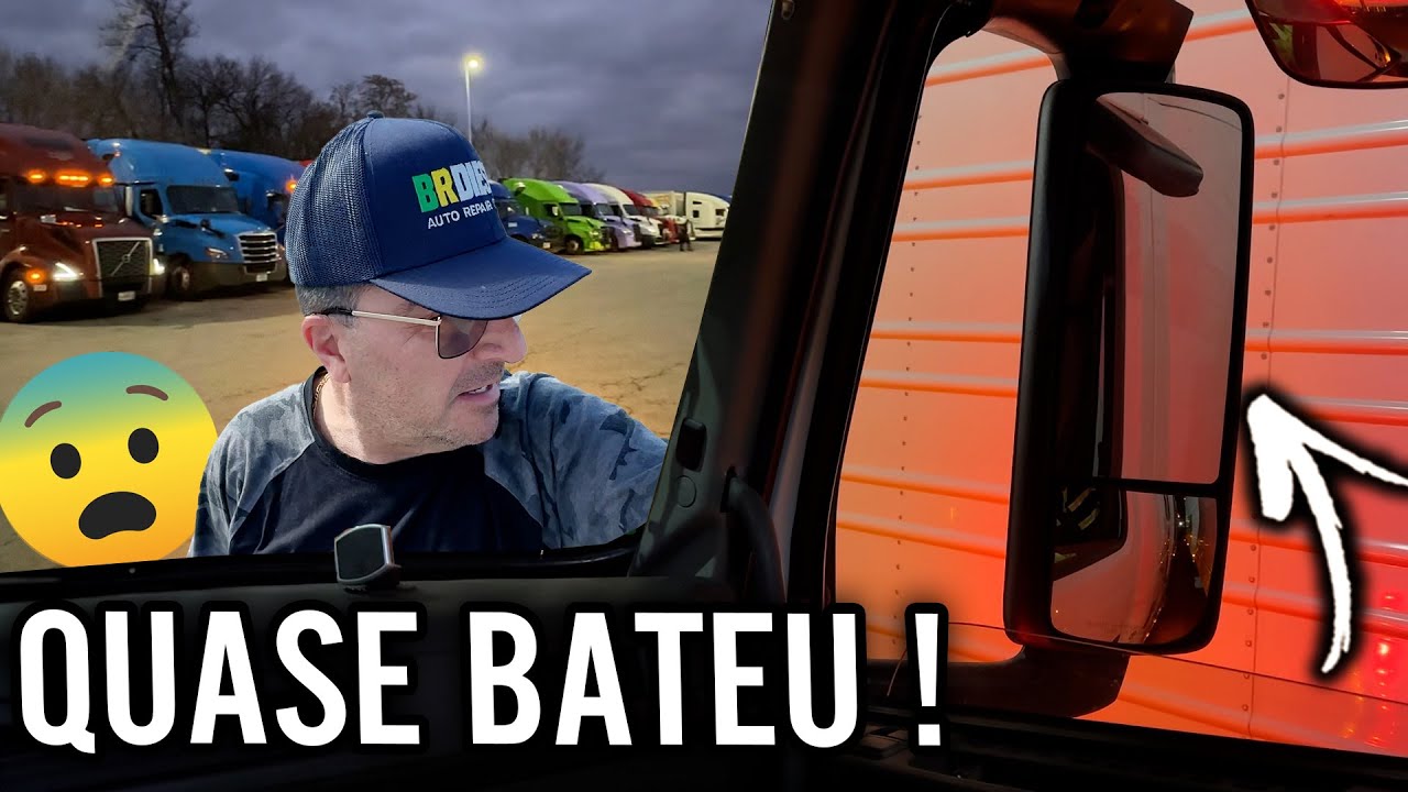 POR POUCO NÃO PEGOU NO MEU CAMINHÃO 😱 VIDA SOLITÁRIA DE CAMINHONEIRO
