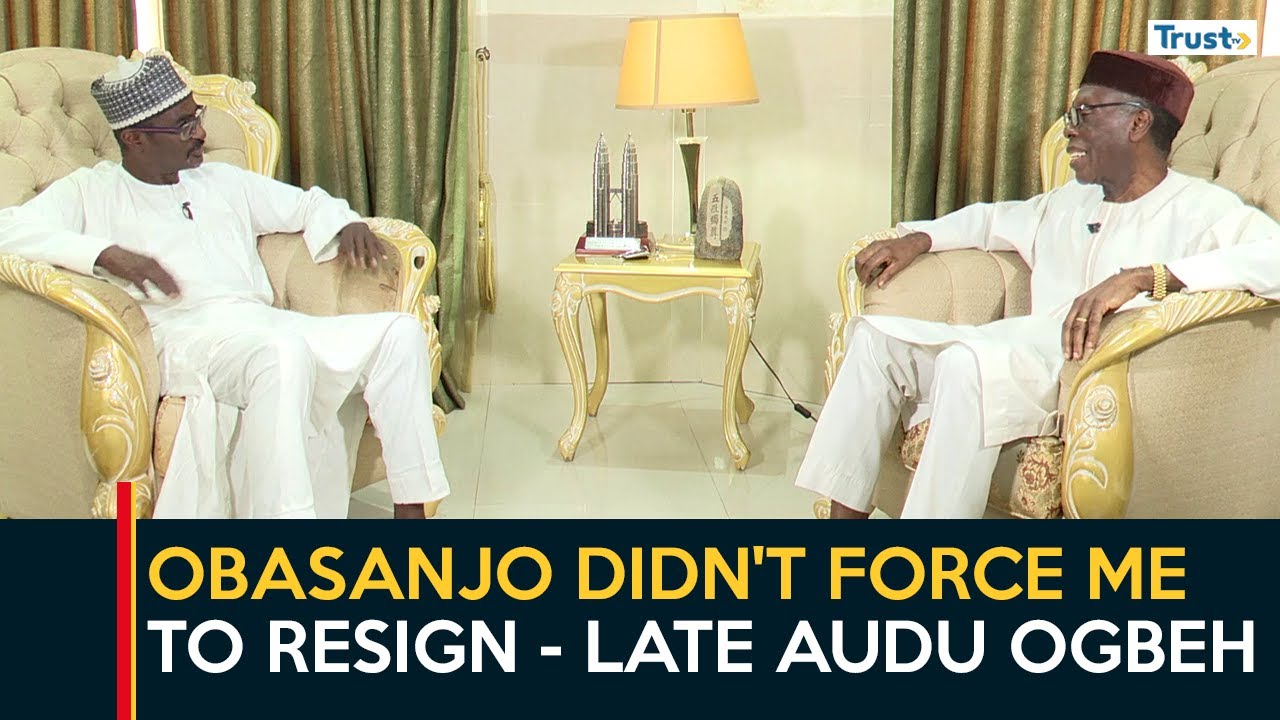 Obasanjo didn't force me to resign - Late Audu Ogbeh | Reminiscences