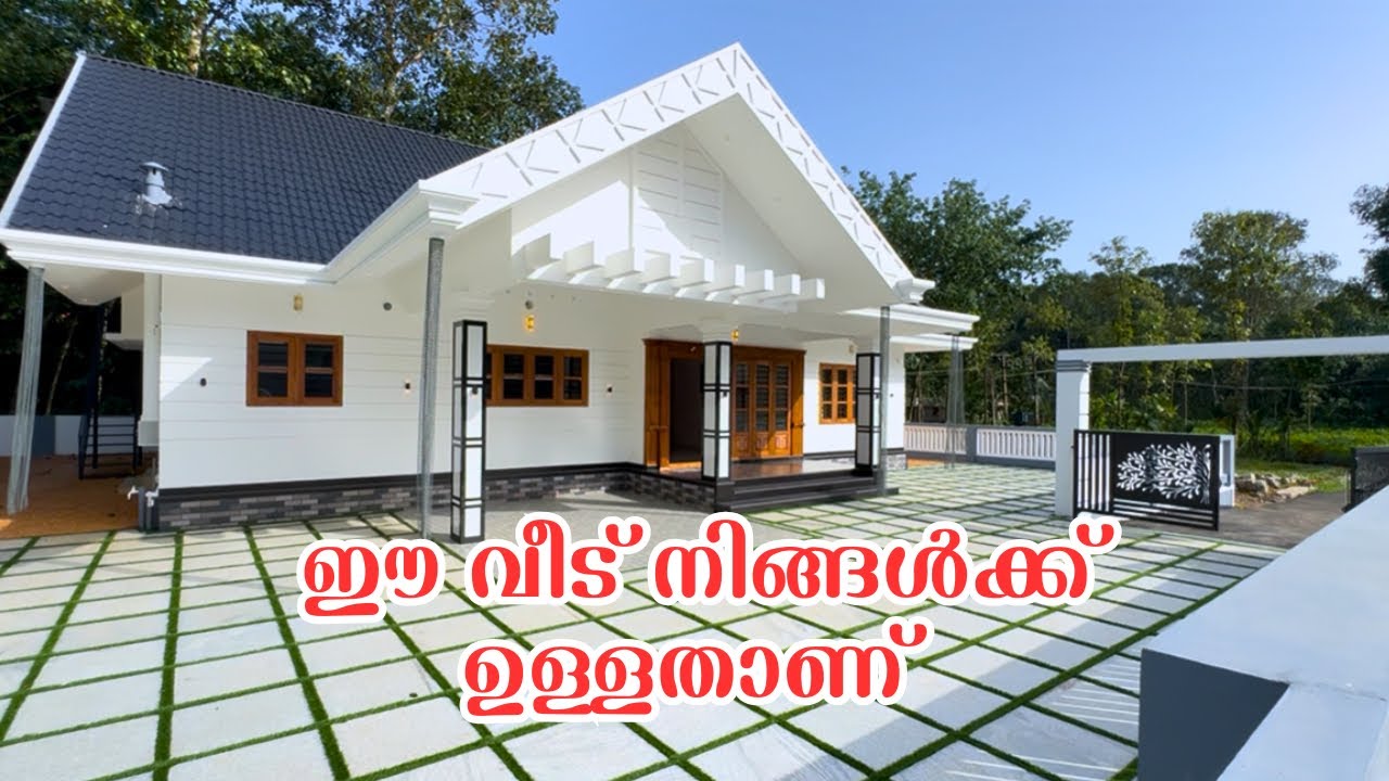 പാലാ തൊടുപുഴ റൂട്ടിൽ പുതിയ വീട് 🏠♥️ #villa #home #viralvideo #interiordesign #loan #kottayam #pala