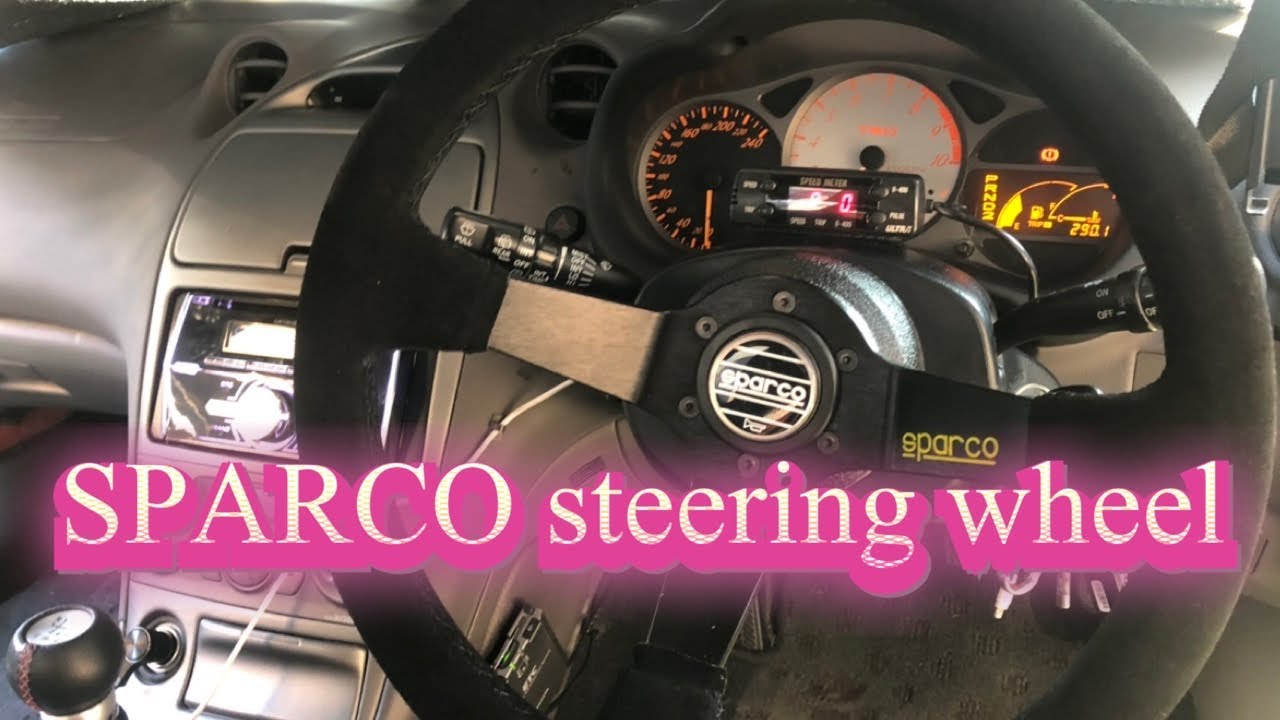 TOYOTA CELICA ZZT231  ステアリング交換　Steering wheel replacement