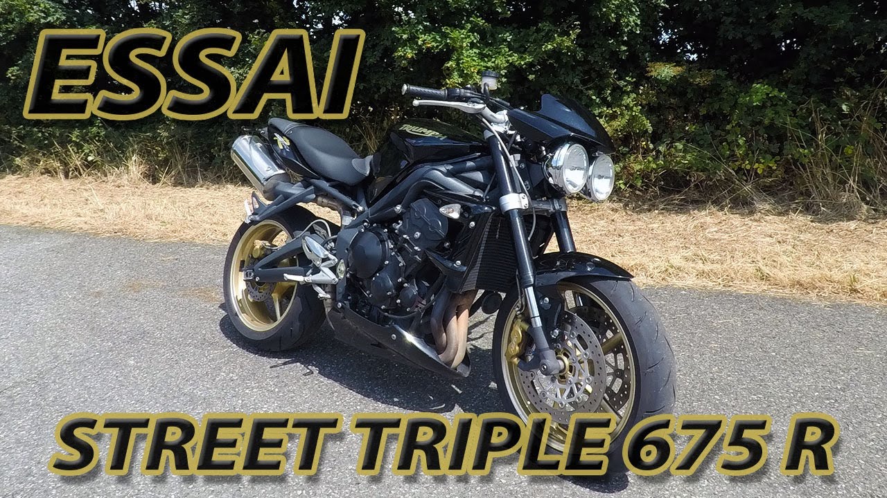 MotoVlog N°122 / Essai : Triumph ST 675 R - une sportive du quotidien #triumph #streettriple675 