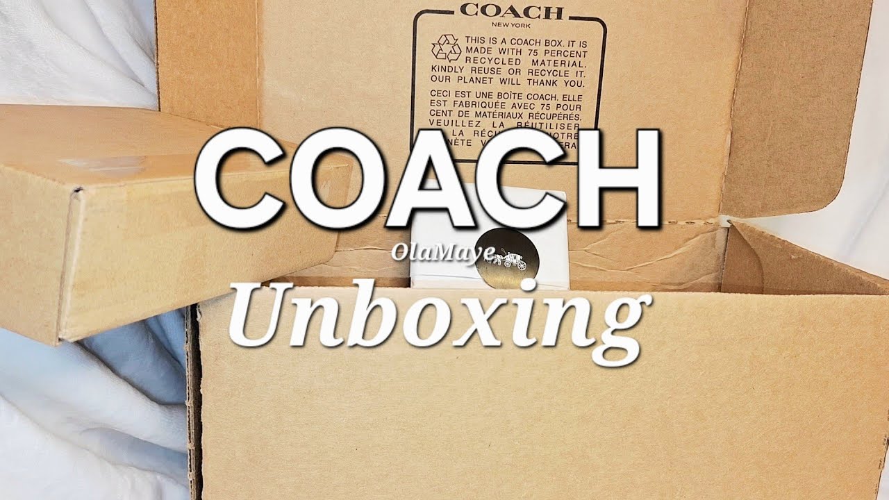 Coach Outlet & Retail Unboxing #coach #coachoutlet #coachbags #fashion #bag #handbags #purse #bags