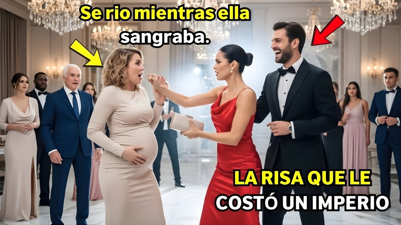 La abofeteó embarazada y su marido se rio. No sabían quién era su padre.