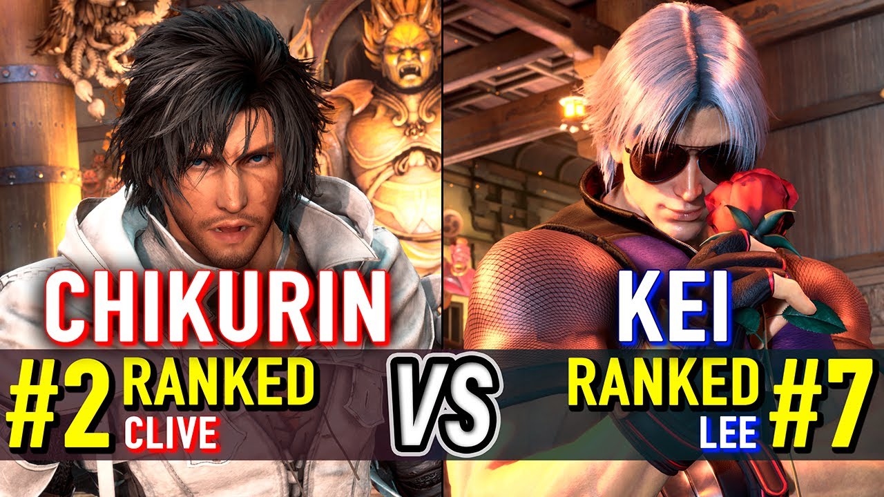 T8 🔥 CHIKURIN (#2 Ranked Clive) vs KEI (#7 Ranked Lee) 🔥 Tekken 8 High Level Gameplay