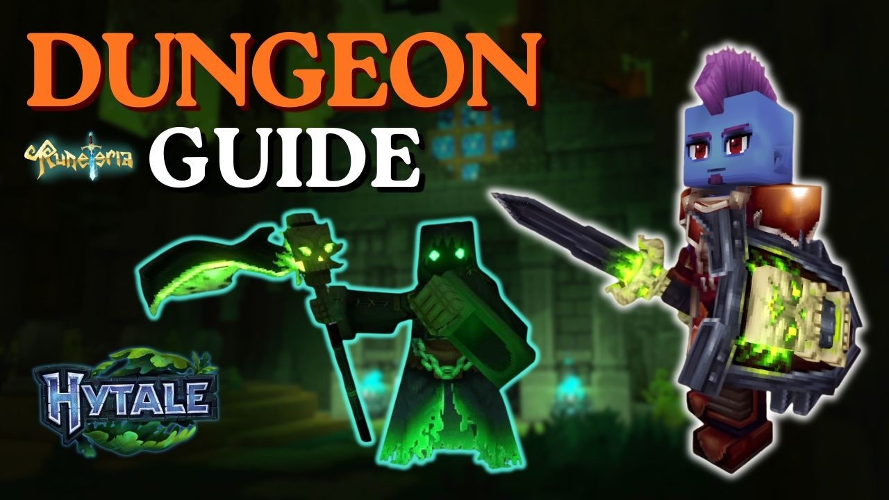 How the Hollow Crypt Dungeon Works on Runeteria | Hytale Mod Guide