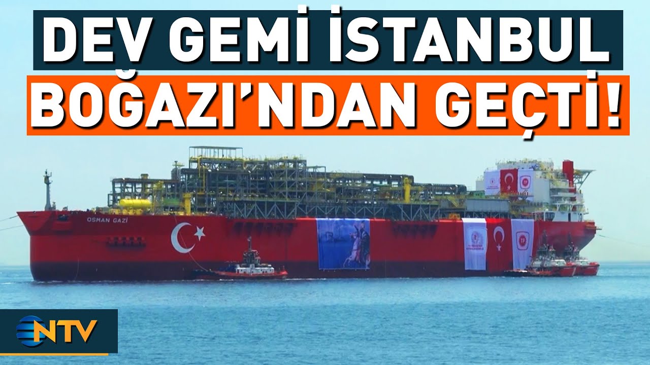 Türkiye'de Bir İlk Olan 'Osman Gazi' Boğaz'da Cumhurbaşkanını Selamladı | NTV