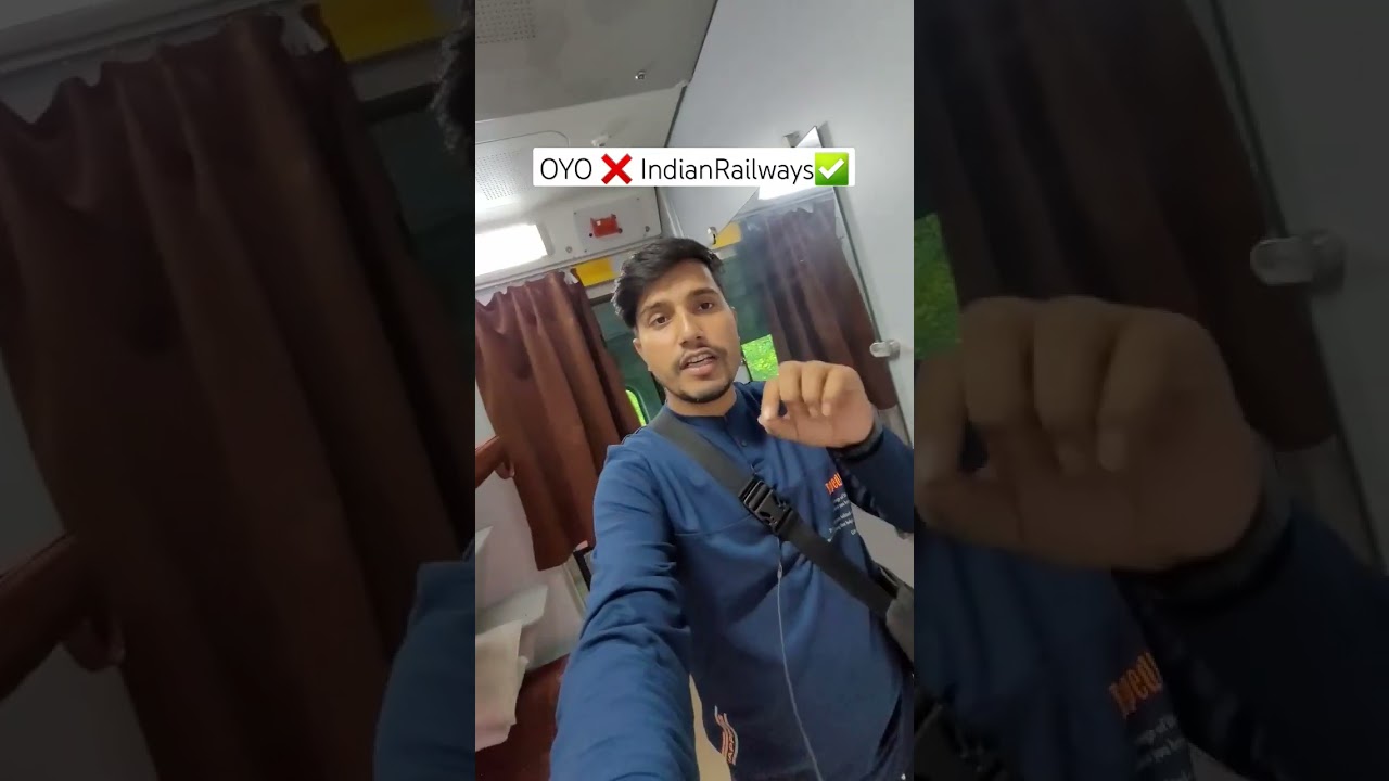 Luxurious First AC Coach For Couples | #indianrailways  #train  #oyo
