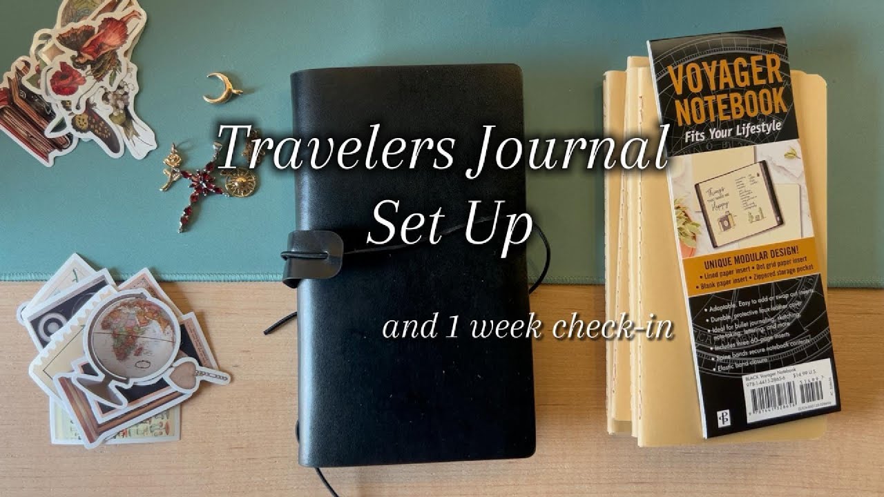 traveler's notebook set up! ✨