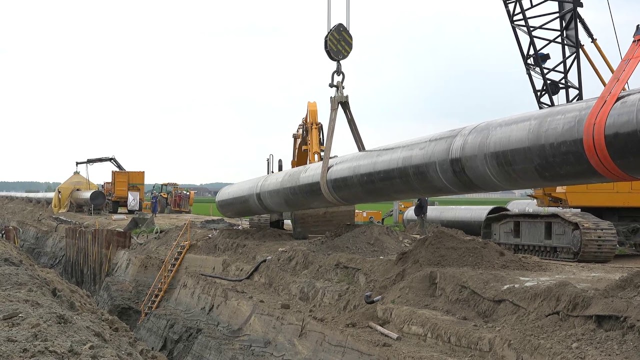 Aanleg gasleiding Hulst