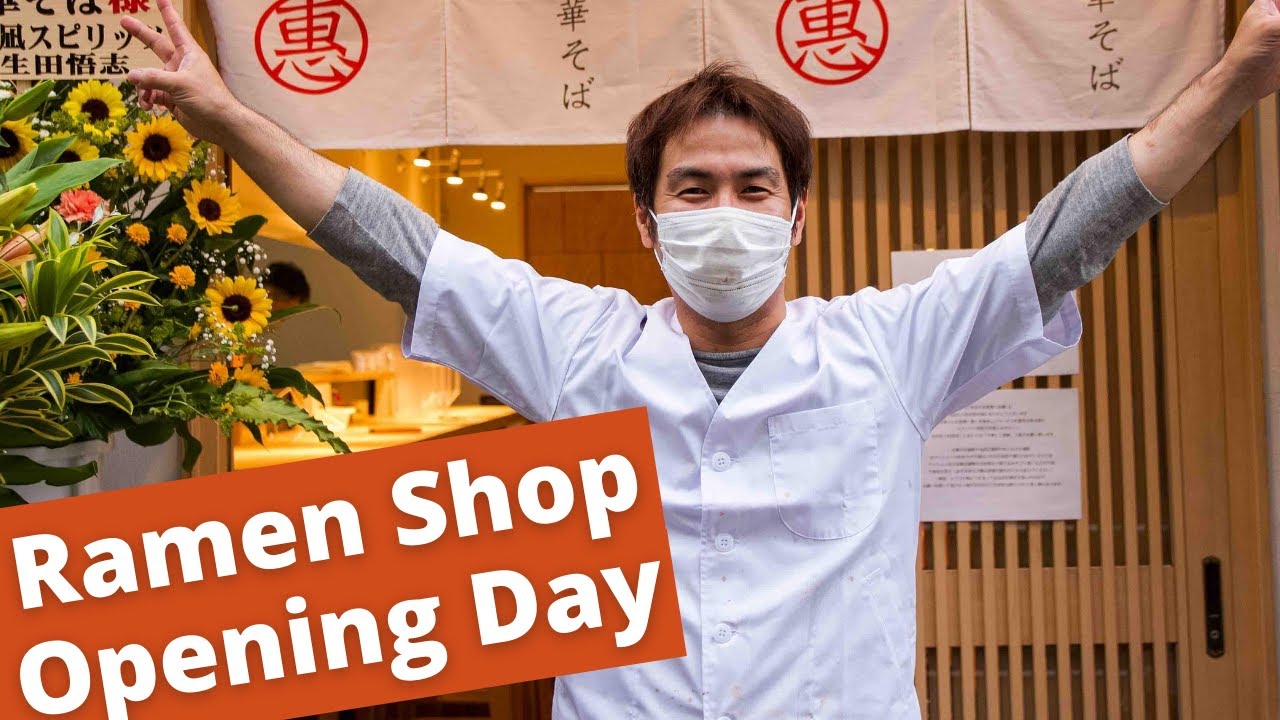 Opening a BRAND NEW Tokyo Ramen Shop [Inside “MARUE”]