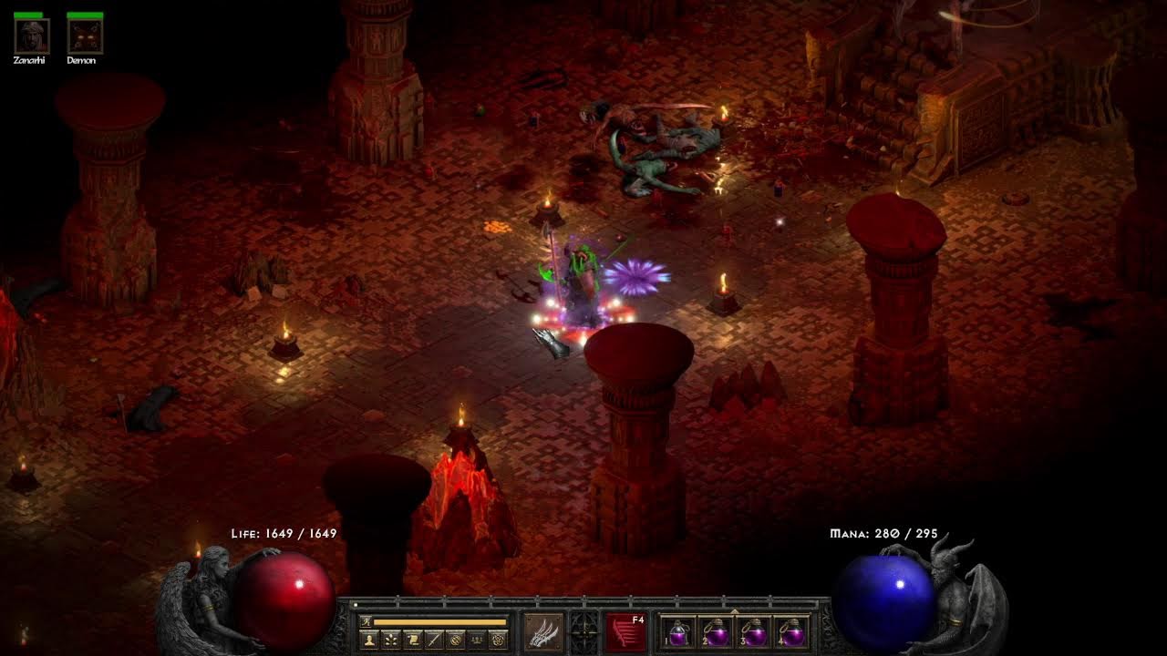 Diablo 2 Reign of the Warlock - Looking Zod And Eth Glorious Axe