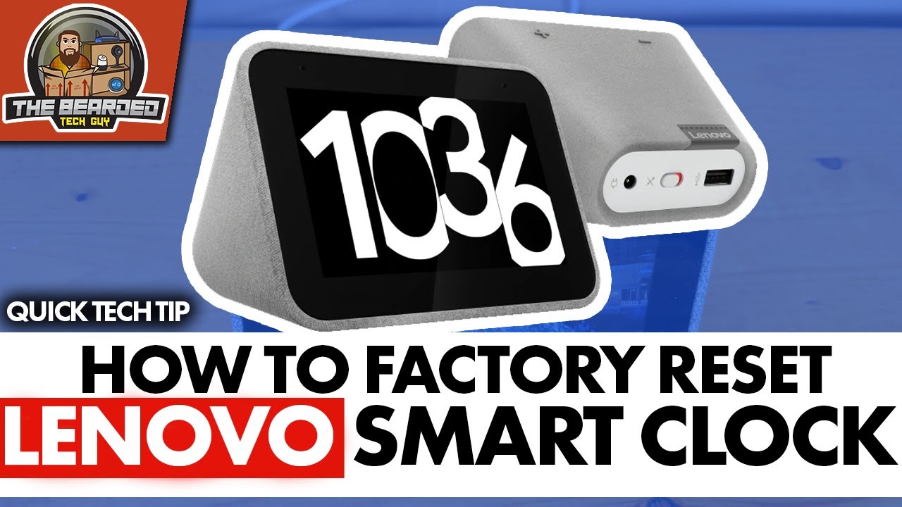 Как сбросить настройки Lenovo Smart Clock до заводских | Очистка данных Lenovo Smart Clock