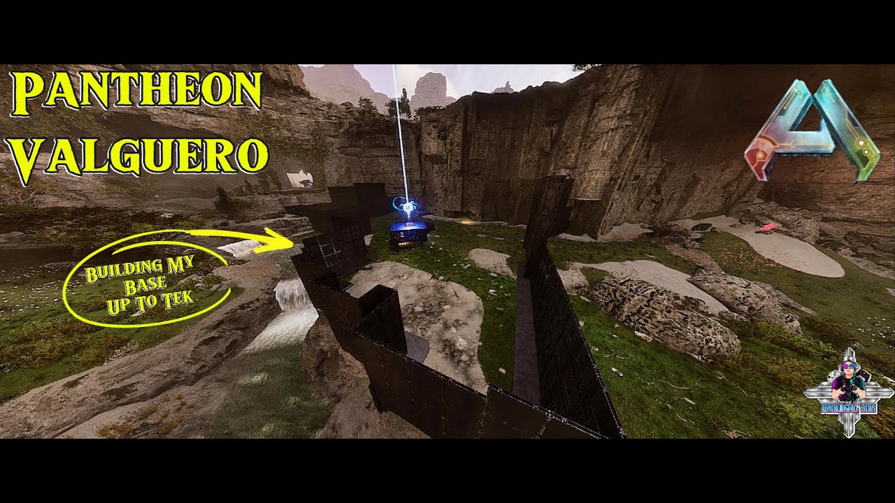 Building Up To Tek On Base - Ark Survival Ascended Valguero