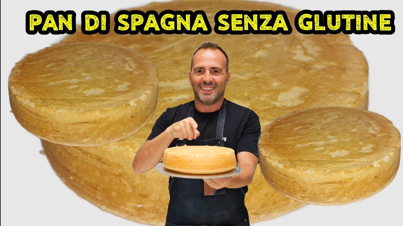PAN DI SPAGNA PERFETTO SENZA GLUTINE IDEALE PER TUTTE LE TORTE. CORSO DI PASTICCERIA IN CASA