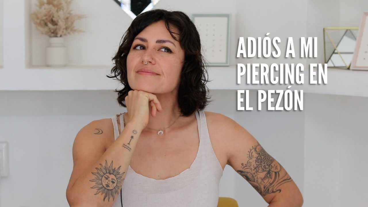 Decidí quitar mi piercing después de 5 años | Nipple piercing