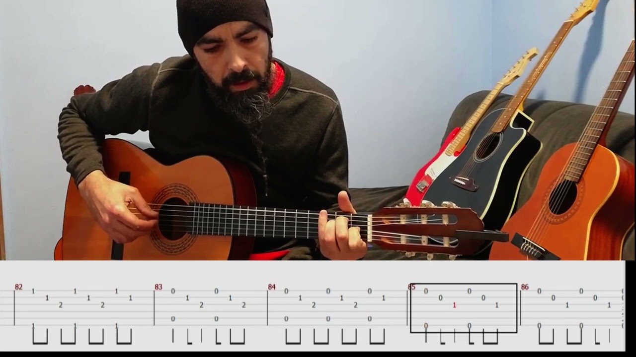 Cover vegadonia + Tabs - Carry Me Back Home (Blues Saraceno)