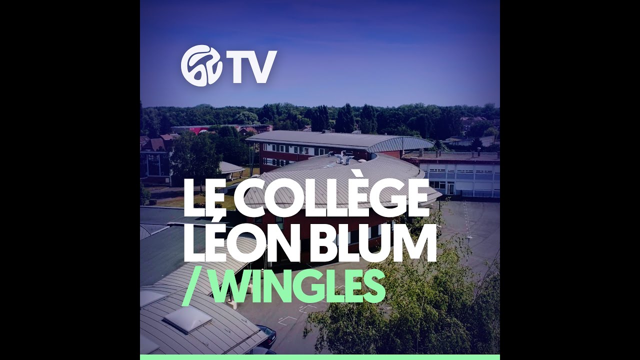 Le collège Léon Blum à Wingles