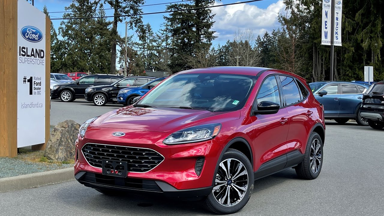 2021 Ford Escape SE HYBRID AWD Review | Island Ford
