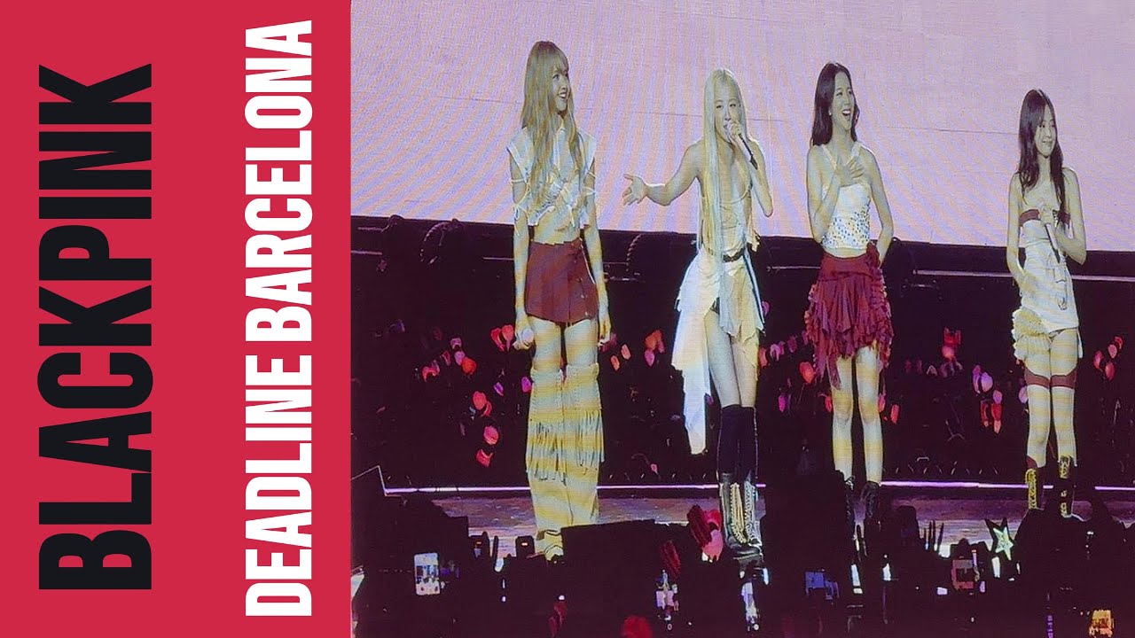 BLACKPINK VLOG 🖤🐰 DEADLINE WORLD TOUR | BARCELONA 🐰🖤