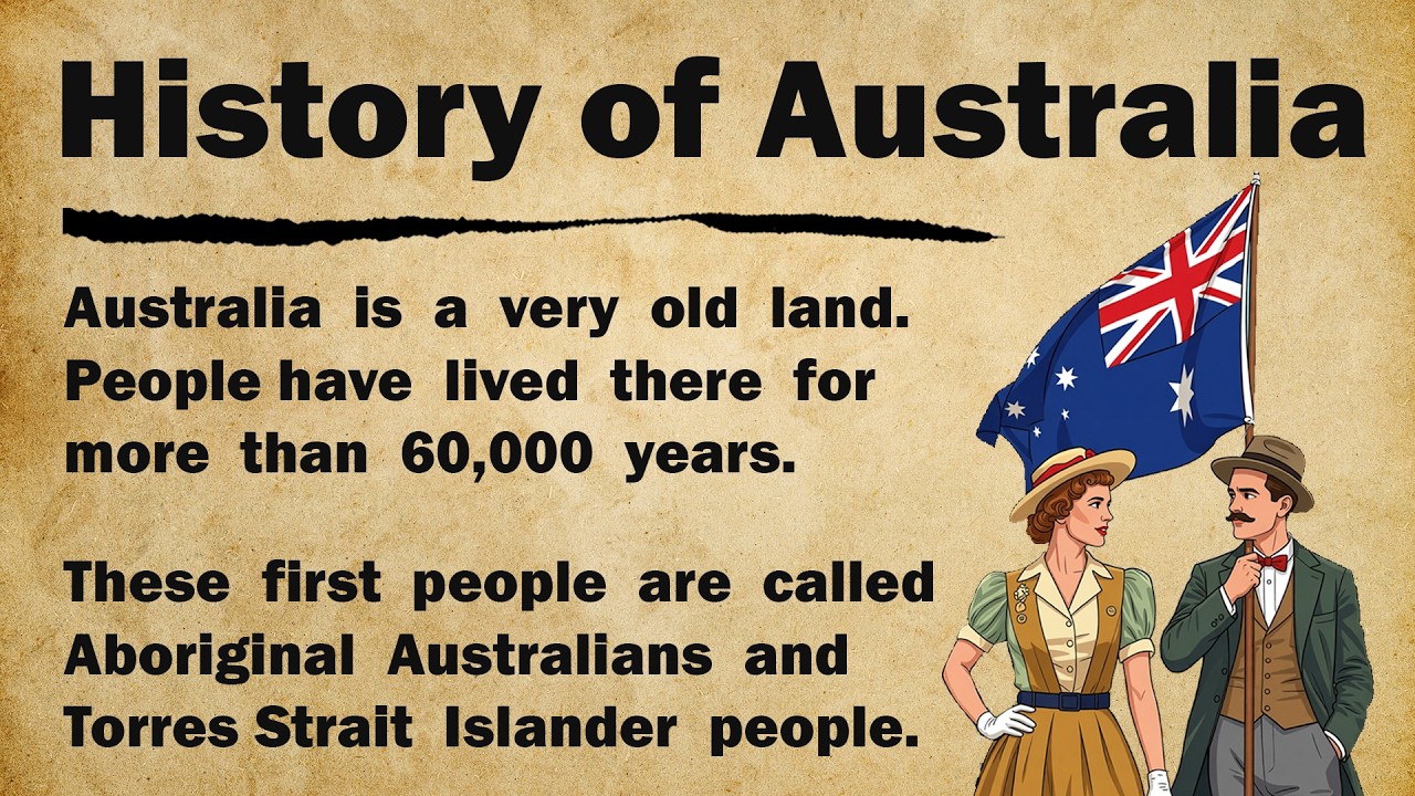 История Австралии 🇦🇺 || Изучение английского языка через повествование. Учебник для чтения 3-го у...
