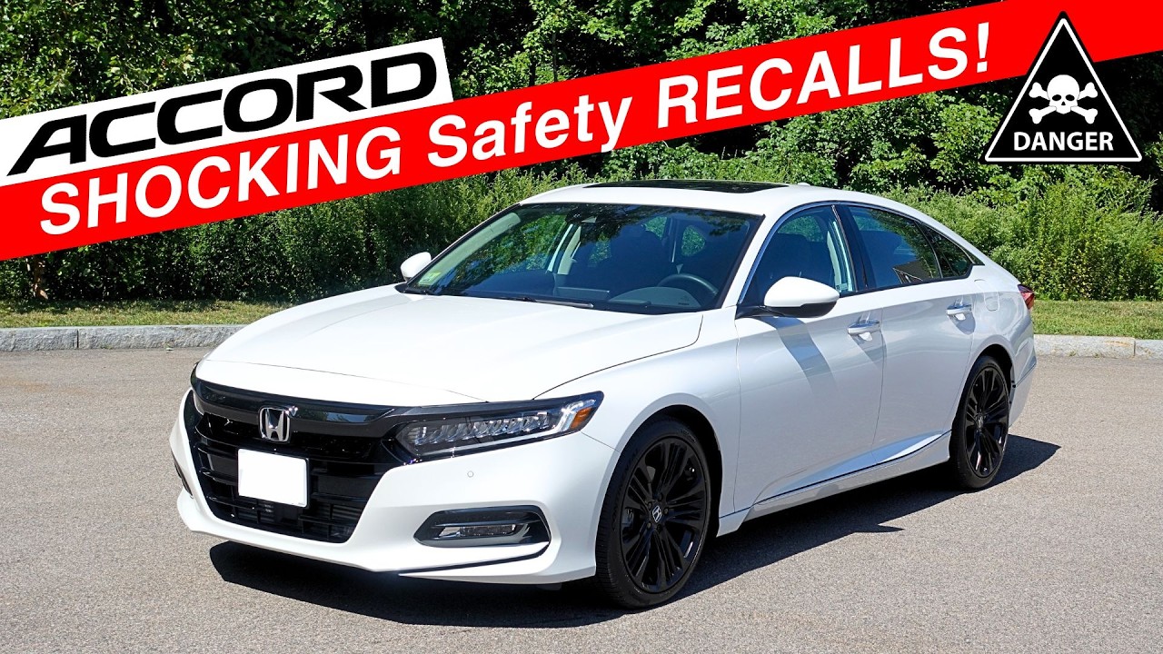 Honda Accord - RECALLS you should FIX ASAP!!!