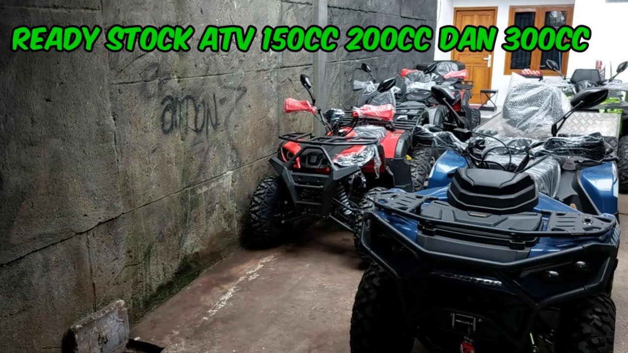 READY STOCK ATV 150CC 200CC 300CC MATIC 