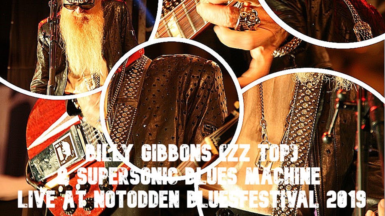 Billy Gibbons (ZZ Top) & Supersonic Blues Machine live at Notodden Bluesfestival, Norway 2019