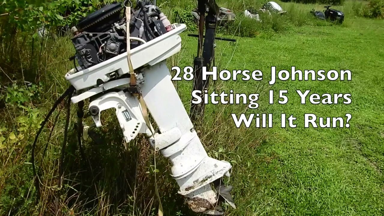 Sitting 15 Years, Will it Run? 28 Horse Johnson