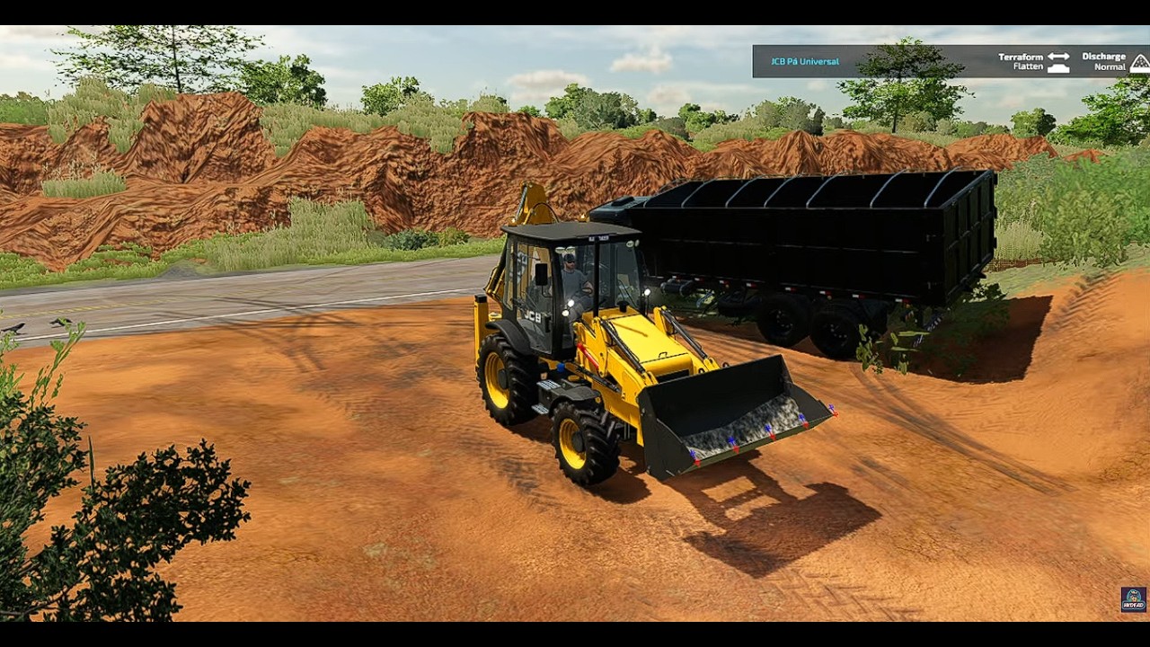 🚜 Farming Simulator 22 AO VIVO  FAZENDO TERRAPLANAGEM NA FAZENDA