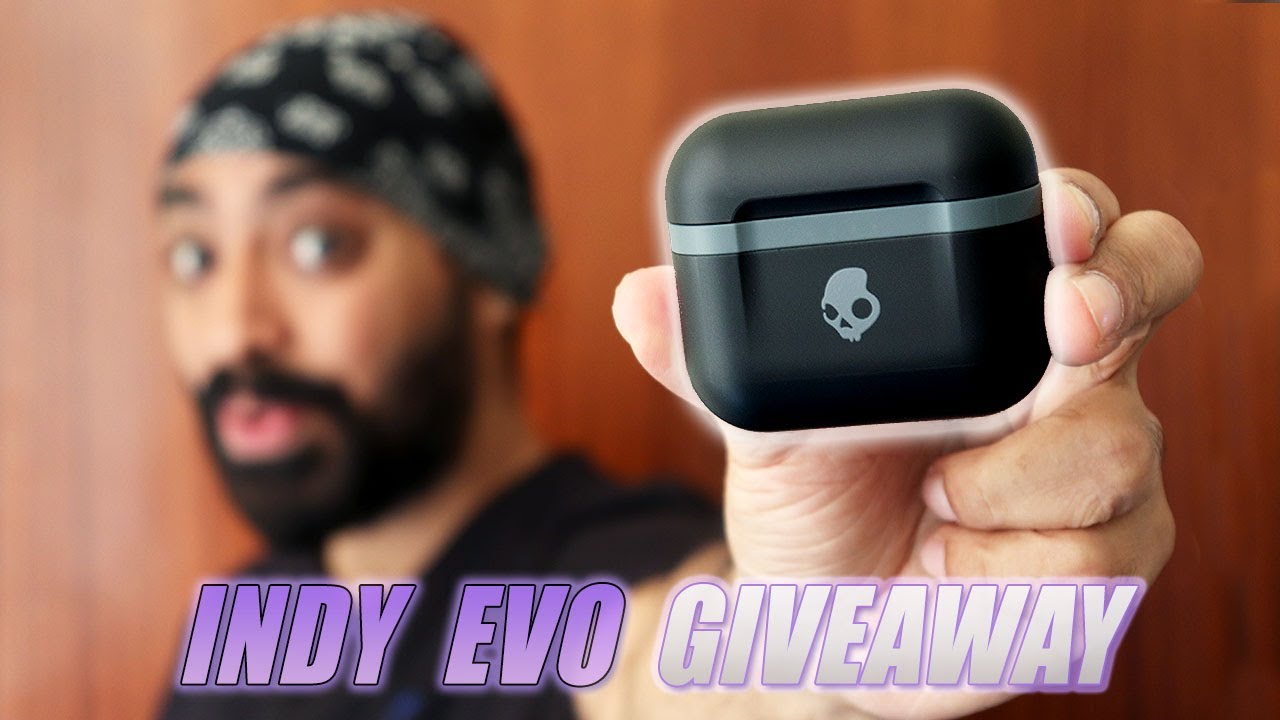GIVEAWAY - Skullcandy Indy Evo Earphones with Built- in TILE Tracker - REVIEW