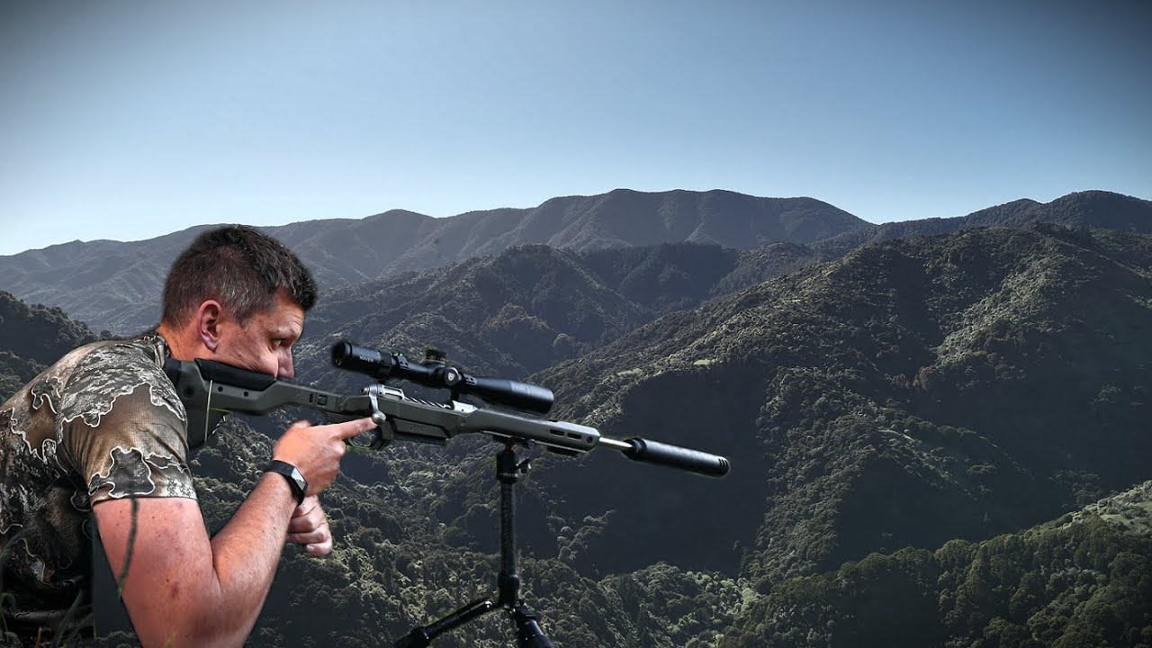 Ambush Hunt from a Sniper Shooting Position ( Crazy Double Species Result!)