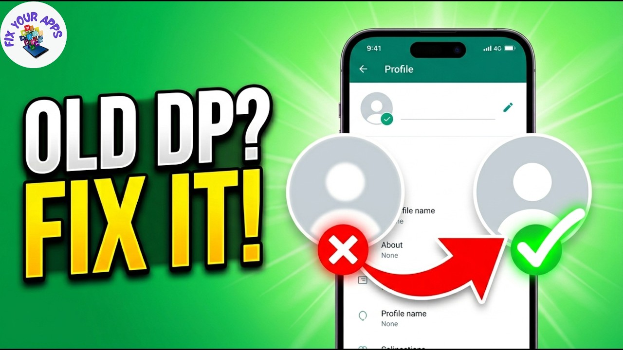 How to Change WhatsApp Profile Picture (Fix Old Photo Problem Fast!)