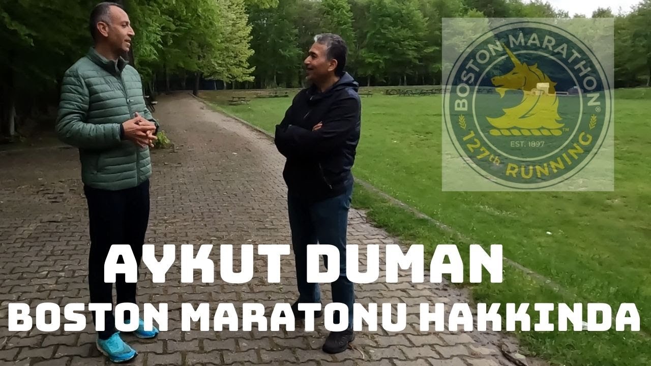 AYKUT DUMAN İLE BOSTON MARATONU  | 42 K  2023 #vlog 33