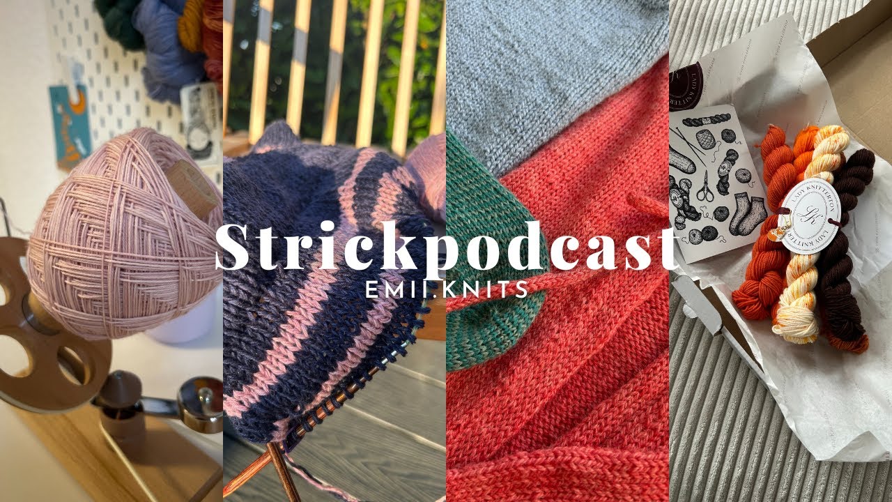 Strickpodcast Folge 3 // Novice Slipover, Maggie Vest und Geschenke-Strick // emii.knits