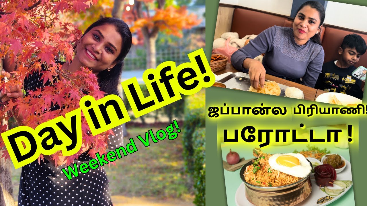 ஜப்பான் இவ்ளோ colorful ah?🤩 Autumn Day vlog in Japan! #myfamilyinjapan