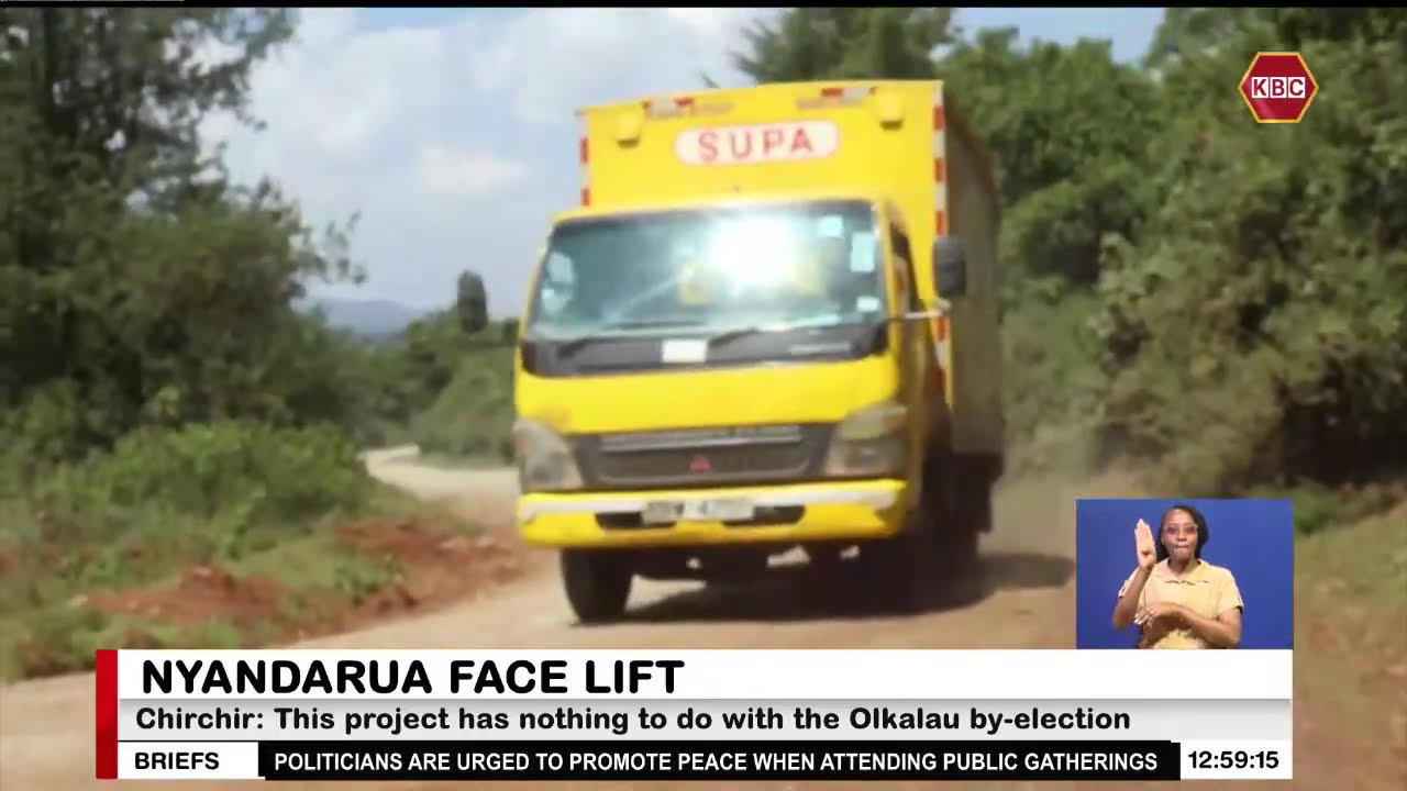 Government rolls out KSh25 billion road projects in Nyandarua