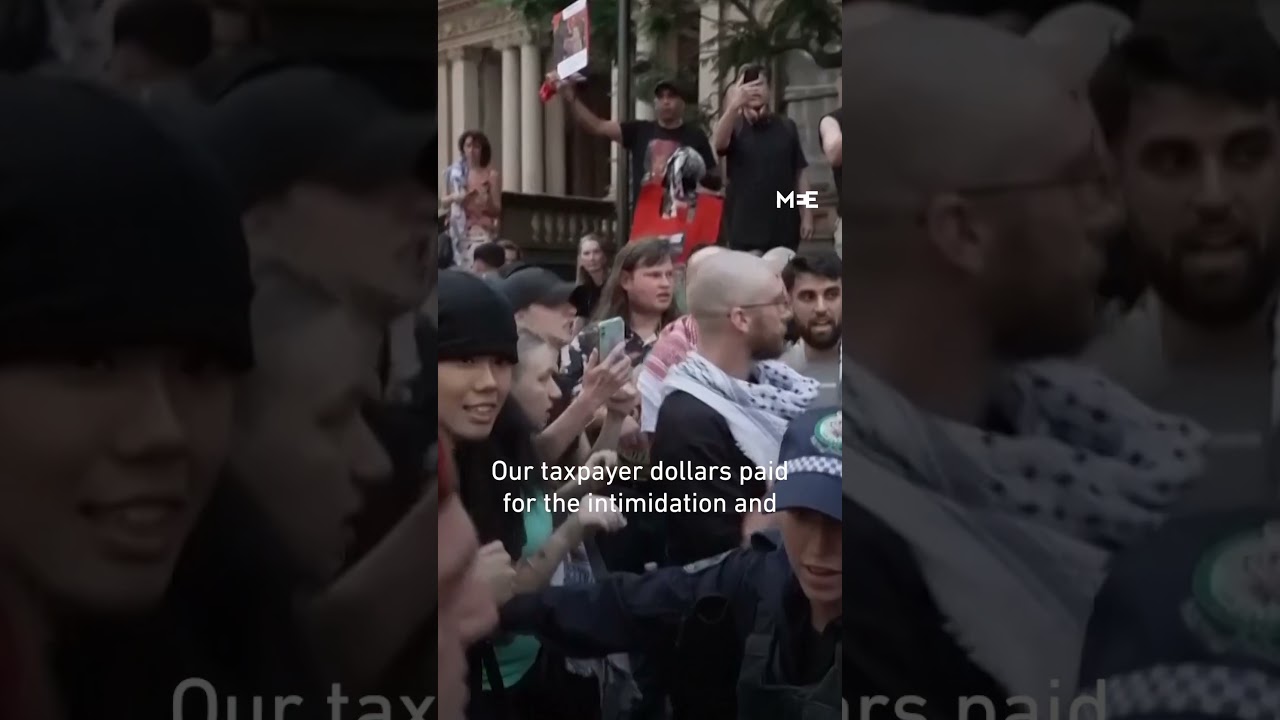Australian Senator Fatima Payman speaks out against police targeting praying protesters in Sydney