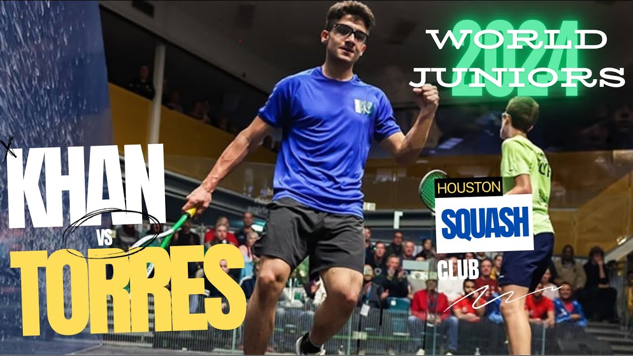 Humza Khan vs. Juan Jose Torres | Pakistan vs. Colombia | 2024 World Junior Team Squash Championship