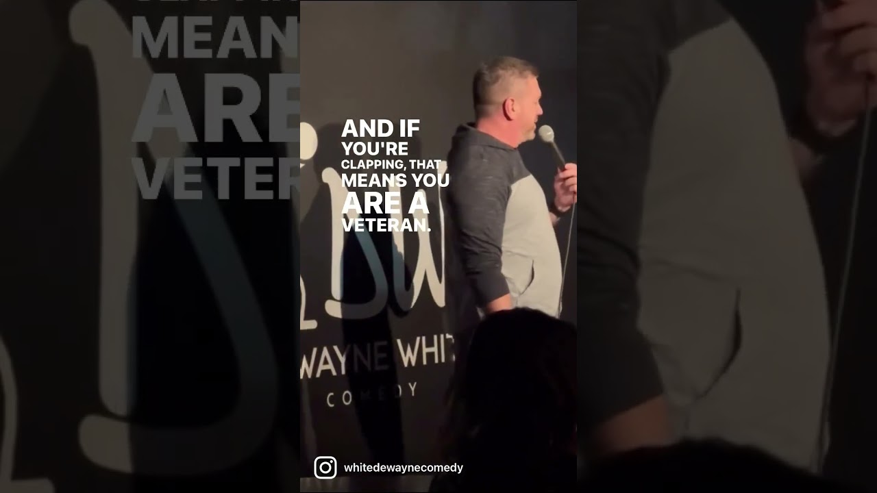 100% disabled veteran comedian 
